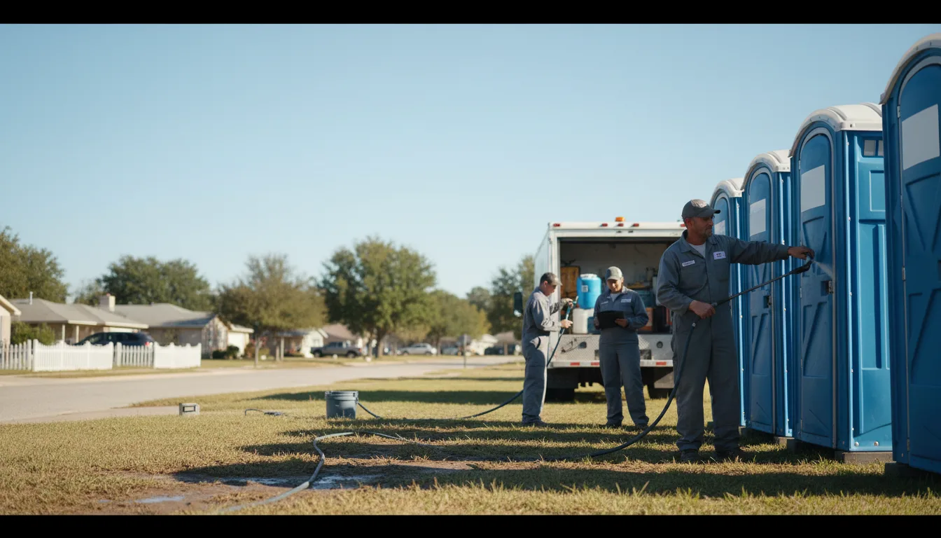 Long-Term Portable Toilet Rental in Tremont City, OH near me
